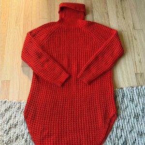 Hope Stockholm Cozy Red Turtleneck Sweater